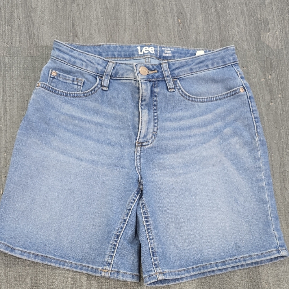 Lee Women's Classic Blue Jean Shorts